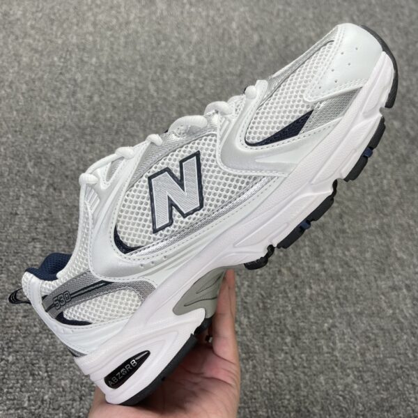 New Balance 530 White Silver Navy